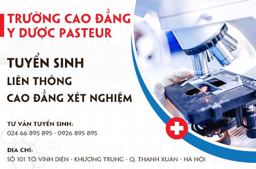 Địa chỉ tuyển sinh liên thông Cao đẳng Xét nghiệm tại Hà Nội