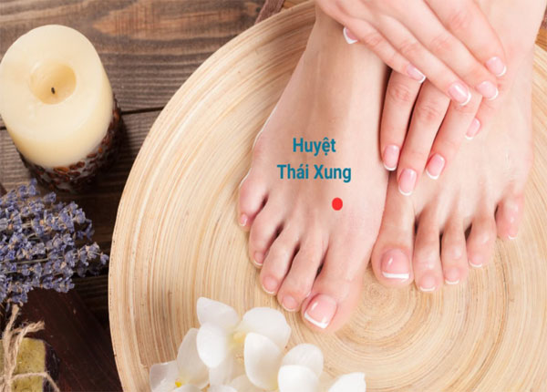 Bấm huyệt chữa đau nửa đầu